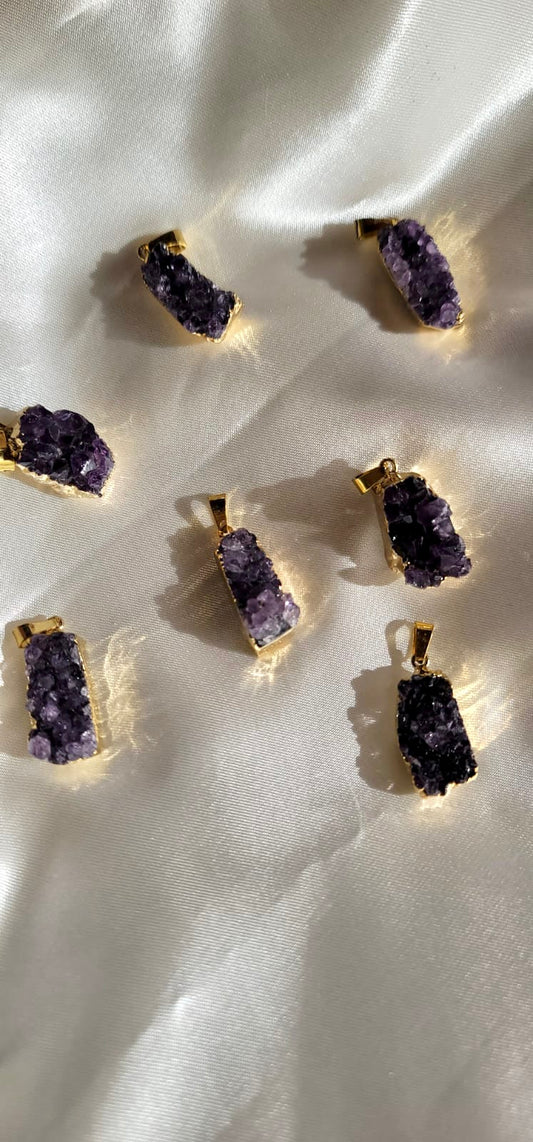 Dije drusa de amatista